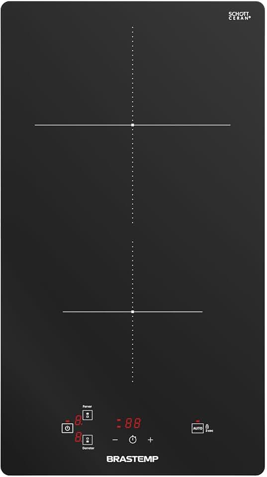 Cooktop 2 bocas de indução Brastemp com Funções Especiais 220V