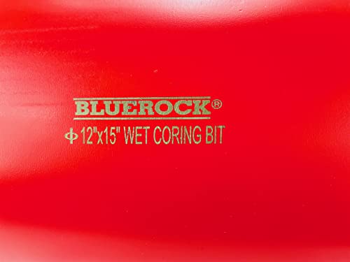 12" Diamond Wet Coring Bit - Concrete Core Drill By Bluerock Tools #TOP6