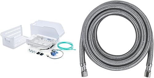 Frigidaire IM117000 IM11700 Kit de máquina de hielo tamaño único blanco y accesorios de electrodomésticos certificados línea de agua para máquina de