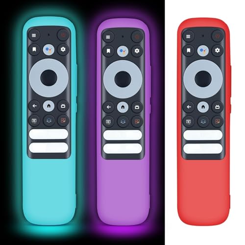 Coque TCL RC902N FMR1 : lot de 3 protections en silicone bleu, violet, rouge