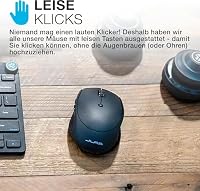 JLab Go Charge Bluetooth Maus - Funkmaus wiederaufladbar, BT 5.0/2.4Ghz – Ansicht 3