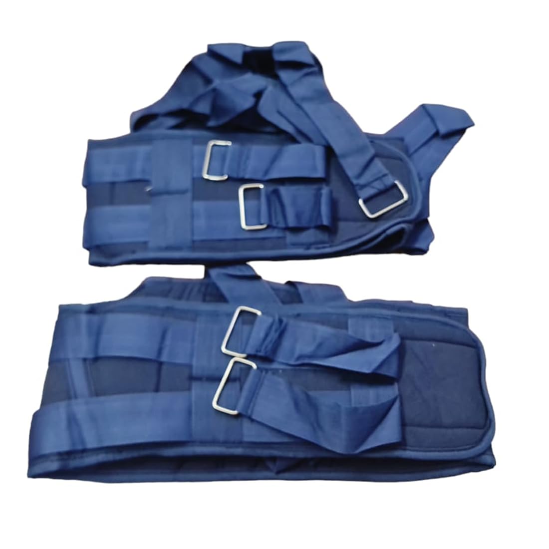 meditak PHYSIO SOLUTIONS Lumber Traction Belt Set for Men and Women Adjustable, Comfortable, and Versatile Back Support for Herniated Discs, Sciatica, and Lower Back Pain Management (Blue)-image-49