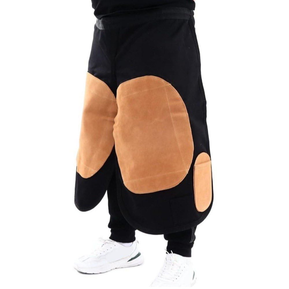 Grembiule Maniscalco Grembiule Maniscalco Gambali in Tela Pu Pelle Comodo Grembiule Riparazione con Tasche Grembiule Scuderia per