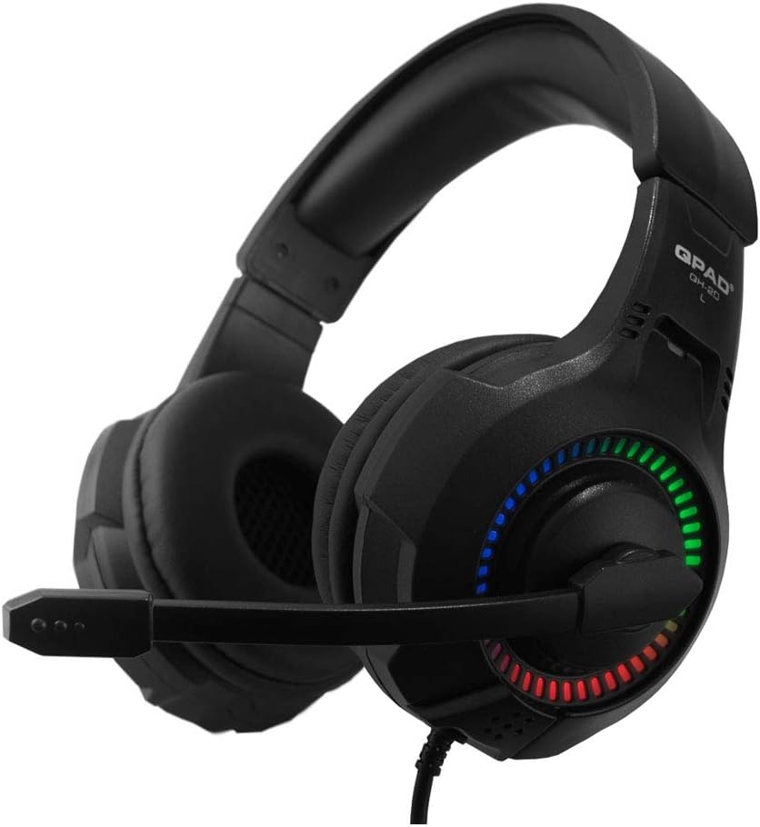 Qpad Qh-20 RGB Stereo Gaming Headset, Multiplatform PC