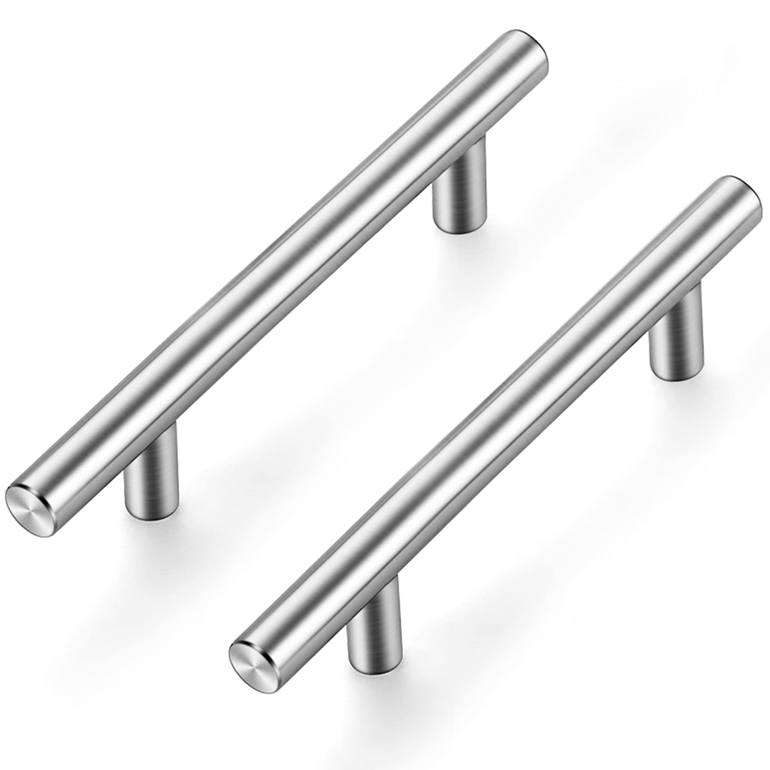 Photo 1 of Ravinte Brushed Nickel Cabinet Handles, 20 Pack Drawer Pulls, 3-1/2 in