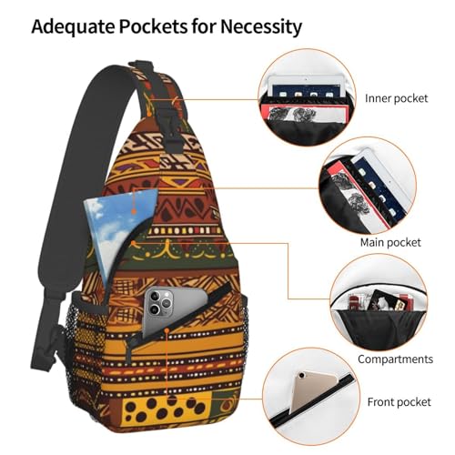 Bolso cruzado tipo bandolera negro para senderismo miniatura 4