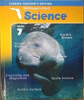 McDougal Littell Science Grade 7 Florida Teachers Edition 0618571329 Book Cover