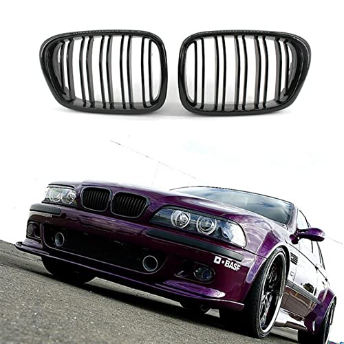 Calandre double ligne noire pour redonner un look sport à votre BMW E39 lors de vos sorties