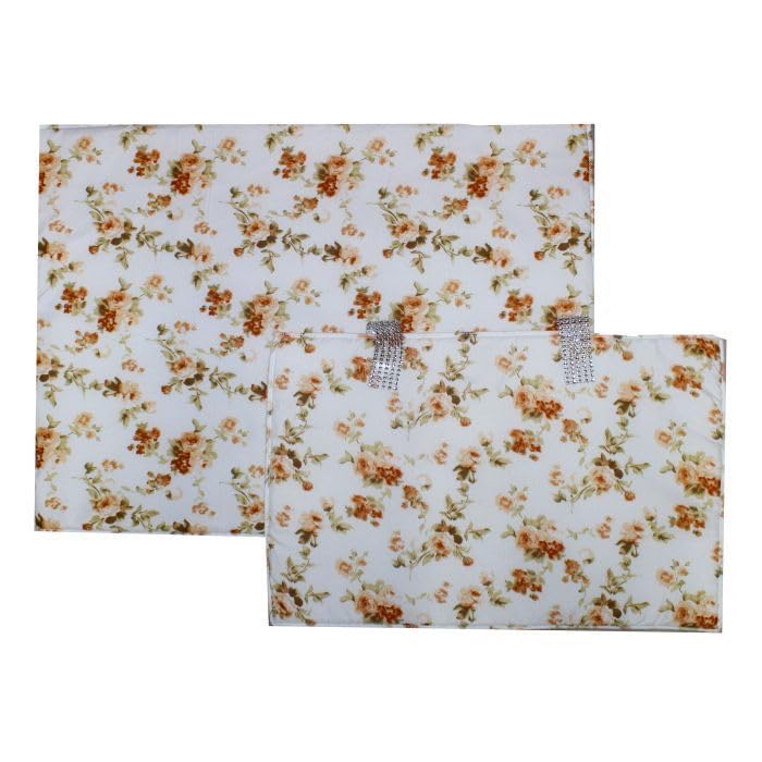 Copriforno E Coprifornello Russo Tessuti - Fantasia Shabby Chic 4 Fuochi | Tessuto Soft, Lavabile | Variante 5 - Foto 11