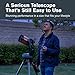 Celestron NexStar 5SE Computerized Telescope – 5-Inch Schmidt-Cassegrain Optical Tube – Fully Automated GoTo Mount with SkyAlign – Ideal for Beginners and Advanced Users – 40,000+ Object Database