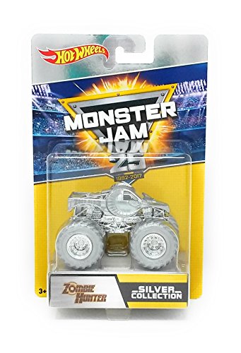 Hot Wheels Monster Jam 25th Anniversary Zombie Hunter Die-Cast Vehicle