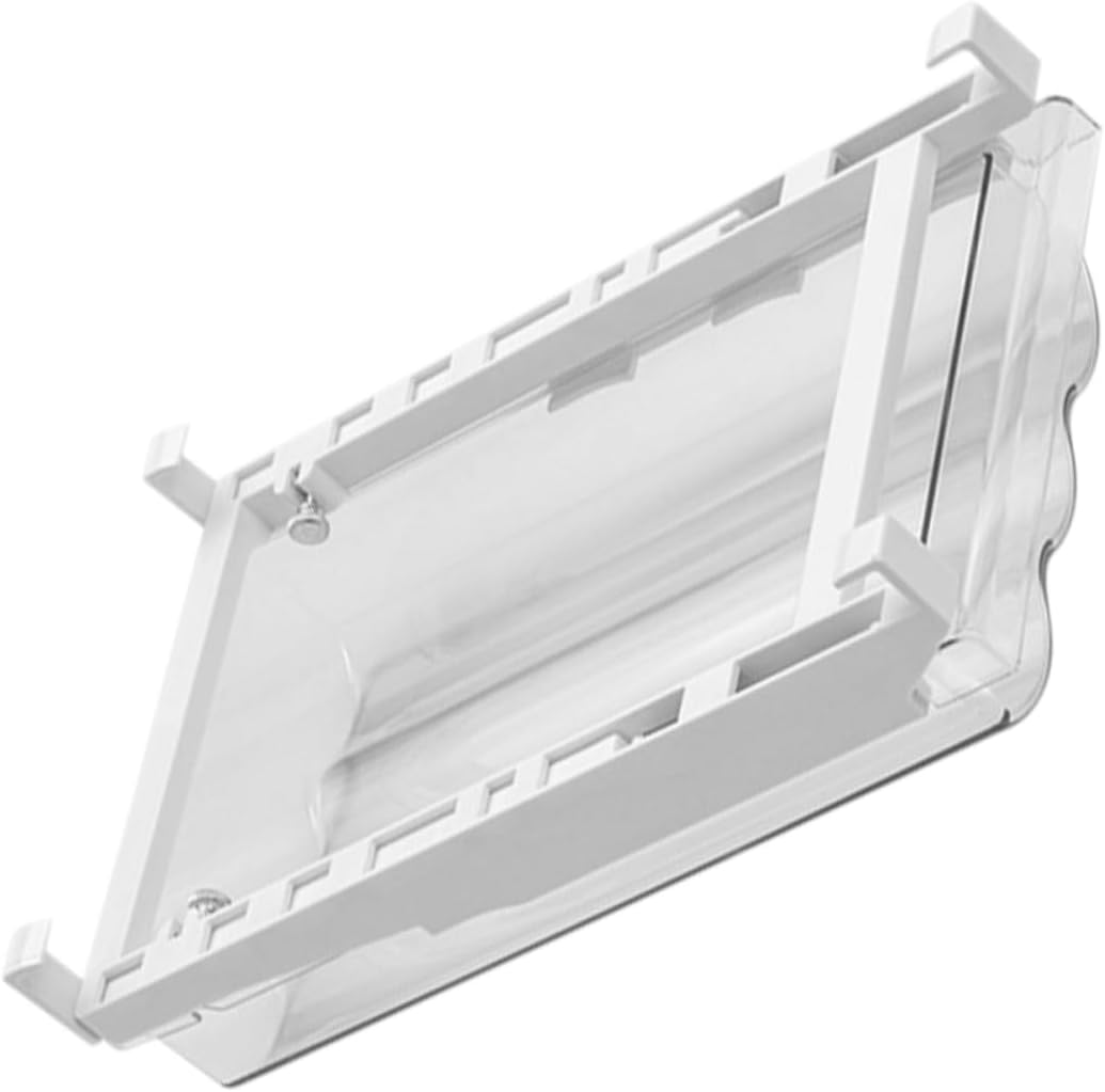 Generic 2pcs Refrigerator Drawer Storage Container Transparent Holder for Easy Access Space-saving Design for Kitchen Organization and Fresh Storage