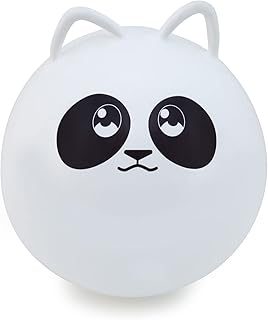 HTUK Kids Space Hopper 40cm Junior Space Hopper Children Animal Space Hoppers Assorted Designs (Panda)
