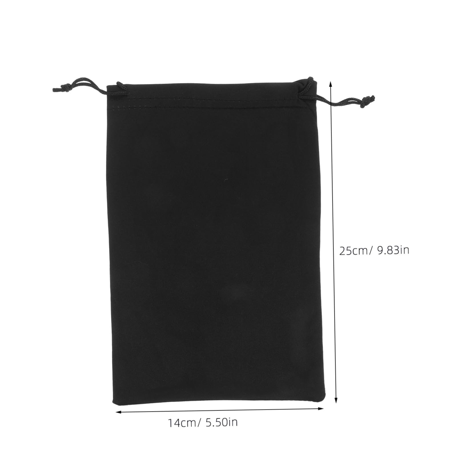 VICASKY 10 Pièces Pochette de Rangement Ski Masque Microfibre Douce Rayures pour Lunettes de Ski et Accessoires Compact et