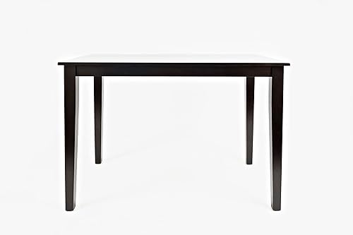 Jofran Simplicity Counter Height Dining Table Espresso, 32" W X