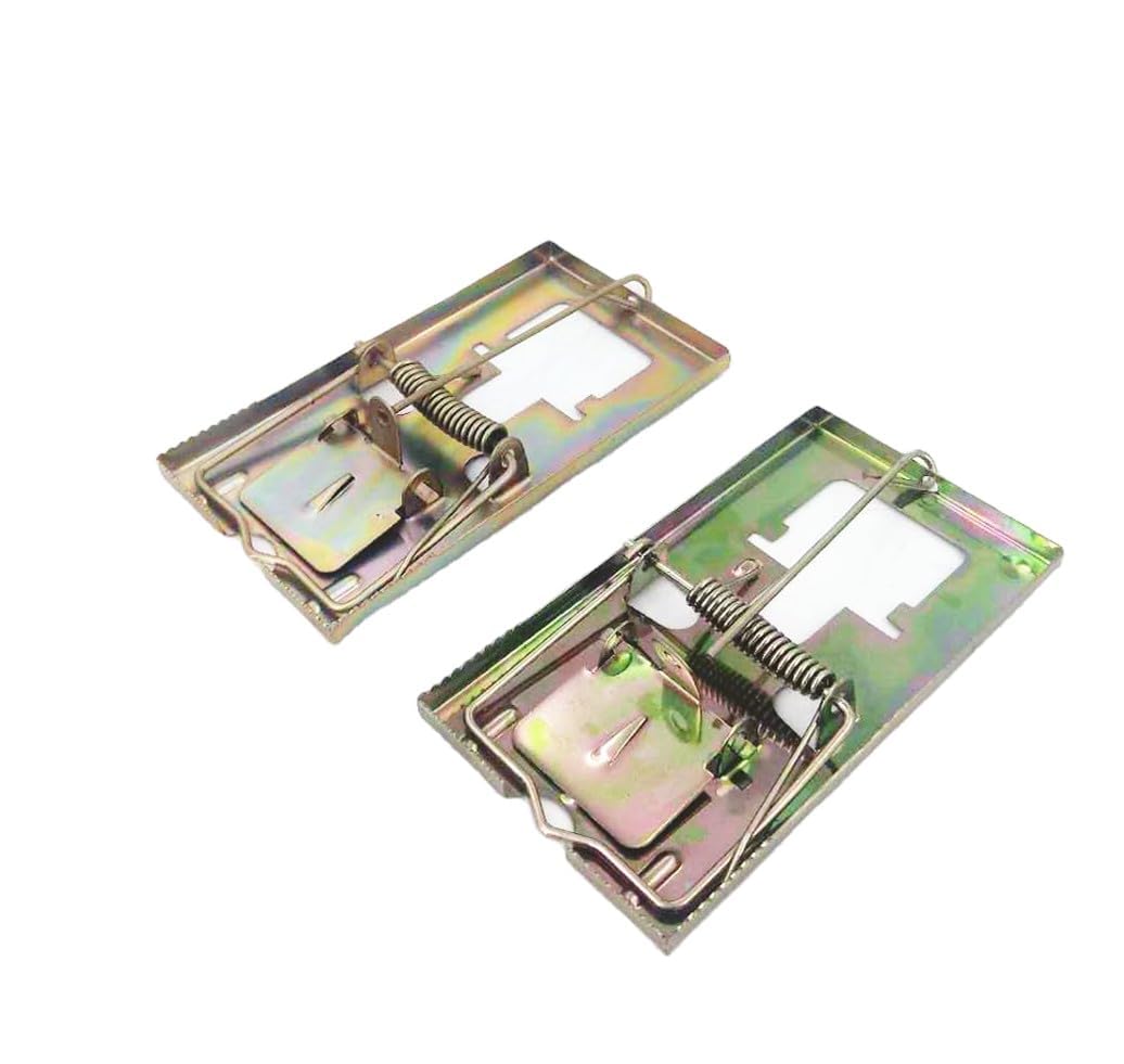 Rat Killer Heavy Duty Zinc | Mouse traper Power Full Product | Rat SNAP Trap Steel | எலி பொறி - (Pack of 2)