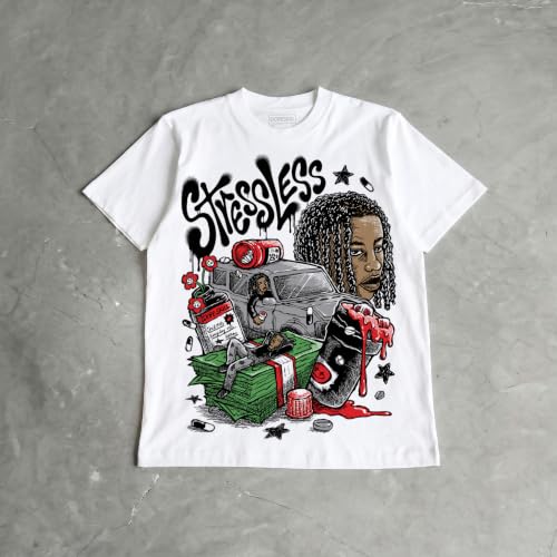 Image of DopeSkill Graphic Tee Streetwear Hip Hop Hypebeast Street Style Unisex T-Shirt Sneaker Colour Matching Shirts Cool Flexing