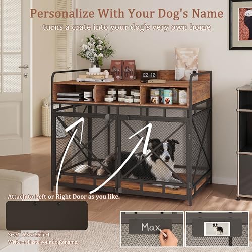 Dog Crate Furniture — texture and fabric close-up