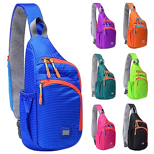 Men's And Women's Outdoor Shoulder Bag Zipper Crossbody Bag Sports Bag Mountaineering Travel Small Shoulder Bag2