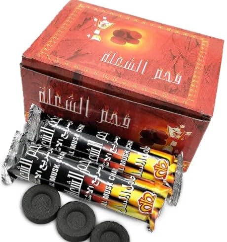 Charcoal Tablets for Burning Dhoop/Frankincense/Suitable for Bakhoor dani/Kapoor Dani 3 Rolls (30 Discs)-image-44