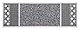 CarFashion 257743 Pur|Centerclean Outdoor Fu Matte schmal mit Hochwirksamer Textileinlage und Einer Scraper-FL?Che, TPE-VC 100% Nachhaltig, 75 x 25 cm, Anthrazit-metallic