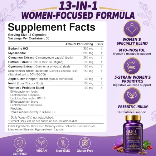 Purpleaf Women's GLP-1 Supplement