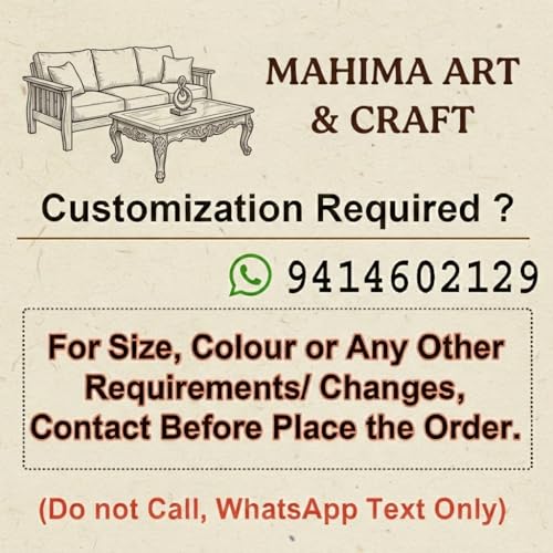 Image of Soild Sheesham Wood Coffee Table with 4 Stool || Coffee Table For Living Room || Wooden Center Coffee Table || Tea Table, Home Office Outdoor Garden Furniture ( Coffee Table 4 seater ) Honey Finish