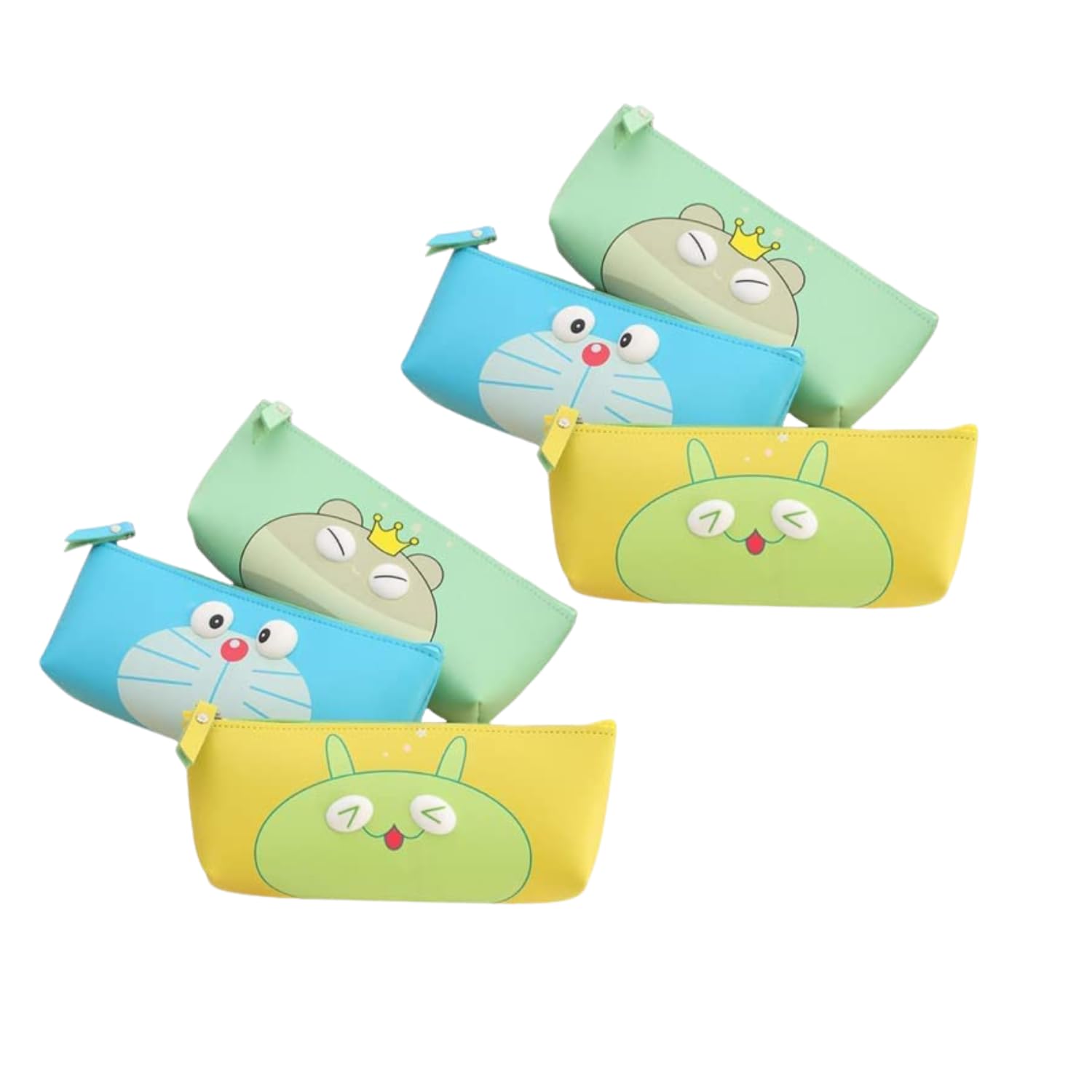 Crackles Cute Eyes Pencil Pouch Case for Kids Boys and Girls Student to Store Pen Pencil Eraser Storage Bag for Mke up and Stationery for Birthday Return Gifts (Colors and Design May Vary) Pack of 6 (B0BH4C1KZ3) Amazon Price History, Amazon Price Tracker