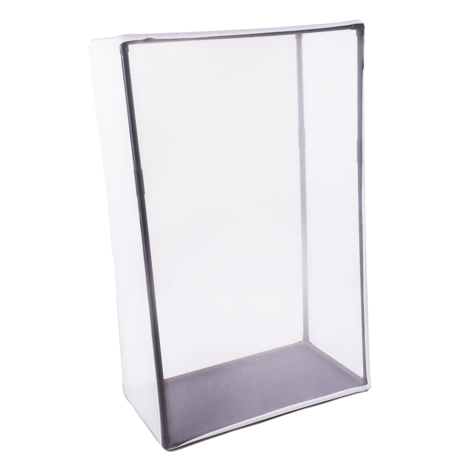 Alomejor Gabbia Pieghevole in Rete per Insetti, Ampia Apertura con Cerniera e Supporto in PVC per Allevamento di Farfalle All'aperto, 42 X 76 X 122 Cm