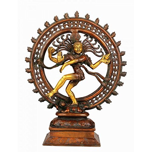 Lord of the Dance Marron objet déco intérieur 34 x 27 cm