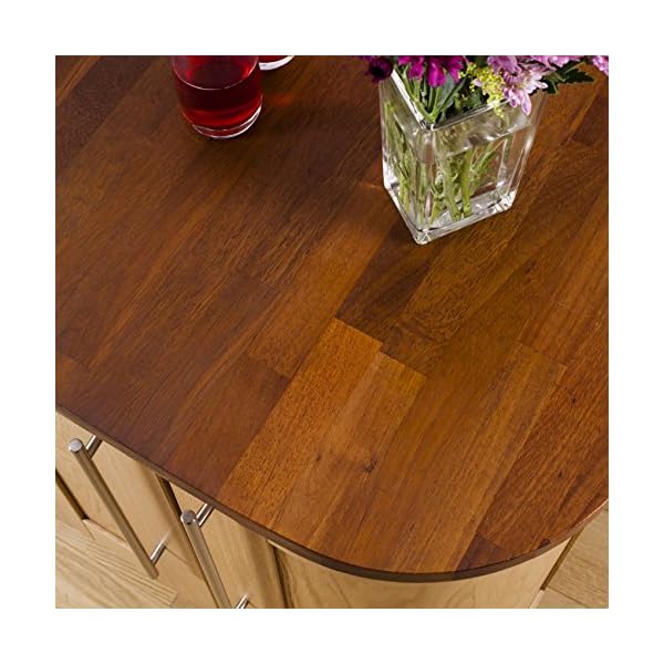 WORKTOP EXPRESS Solid Iroko Timber Block Worktops - Image 7
