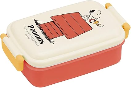 Amazon Co Jp スケーター 子供用 Ag 抗菌 ふわっと盛れる 弁当箱 450ml ピーナッツ レトロ スヌーピー 日本製 Rbf3anag A ホーム キッチン