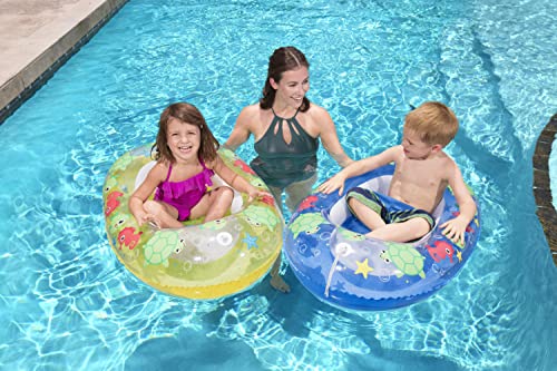 Bestway BW34037-20 aufblasbares Schlauchboot für Kinder Kiddie Raft, Sortiert 102 x 69 cm