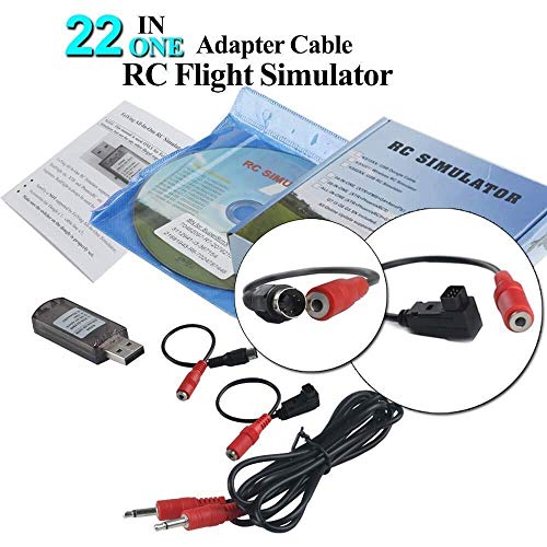 Pctech 22 in 1 RC Flight Simulator Adapter for G7 Phoenix 5.0 XTR