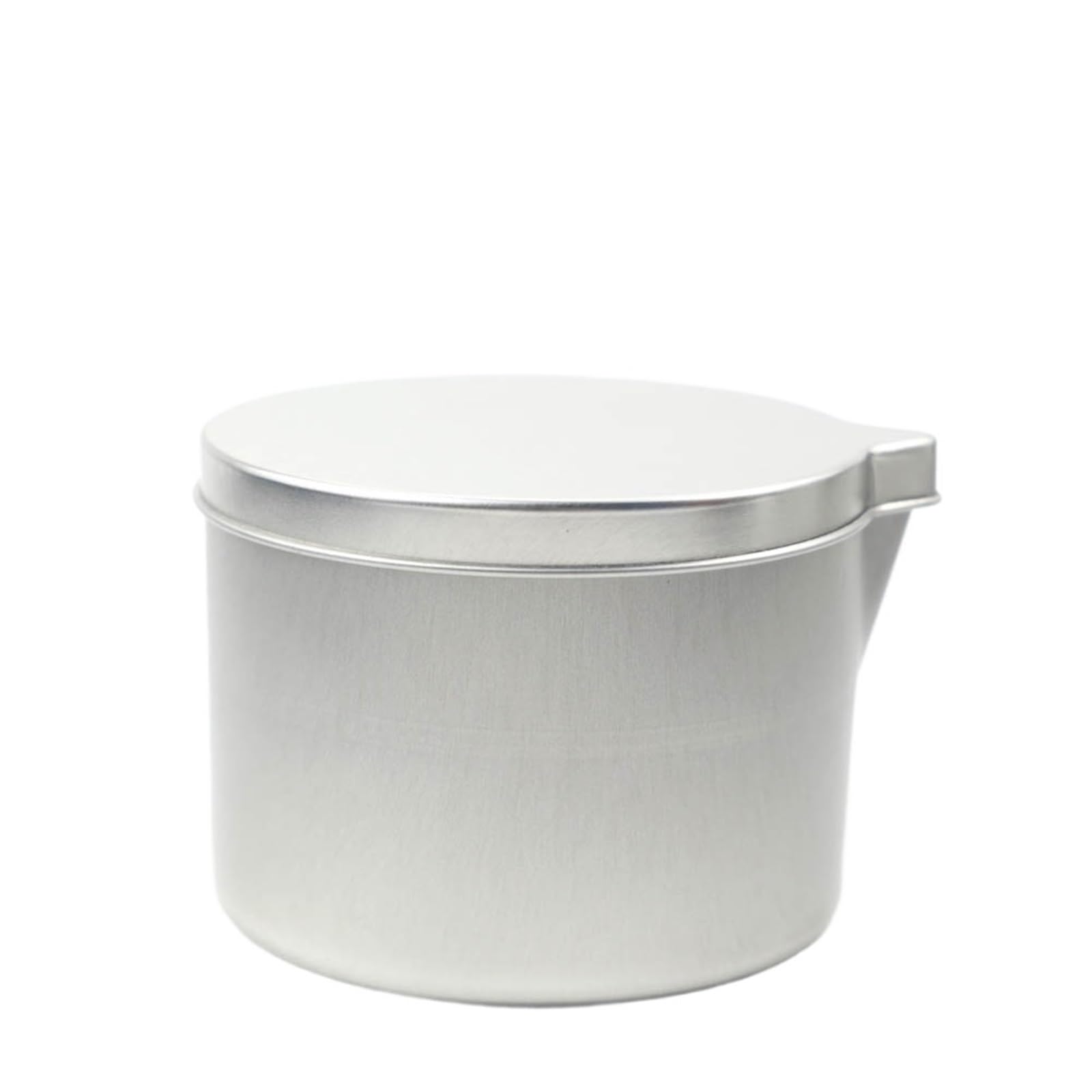 HWJFDC Candle Jar Candle Jar Empty Bulk,Pour Spout Container Tins Empty Storage Box,DIY Aromatherapy Massage Manufacture Of Candles Making Jars(Silver-12PCS)