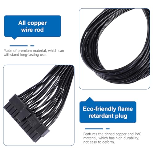 Cable extensor 24 pines Alipis para corregir cables cortos de fuente ATX 7