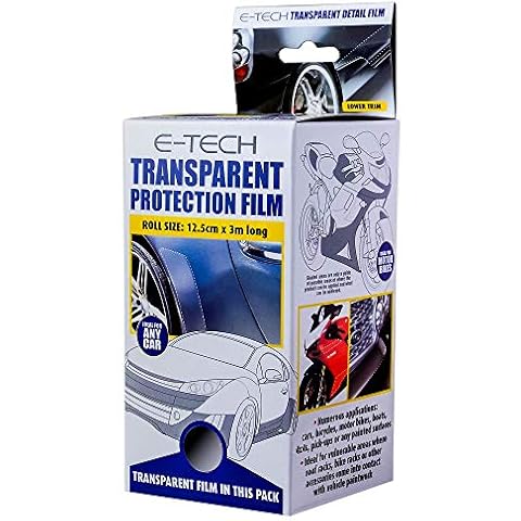 E-TECH Transparent Protection Film for Vehicles Cover