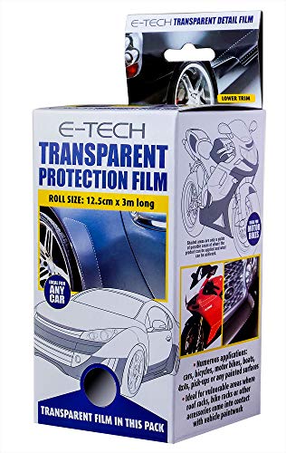 E-TECH Transparent Car/Motorbike Bodywork Protection Film