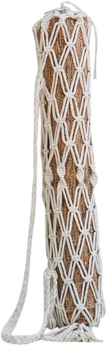 Laddawan Macrame - Bolsa de transporte para esterilla de yoga, apta para la mayoría de esterillas de yoga