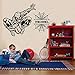 Wandaufkleber 114Cm * 80Cm Spiderman Vinyl Wandtattoo Benutzerdefinierte Jungen Name Wandaufkleber Superhelden Muster Kinderzimmer Dekor Spiderman Net Wallpaper