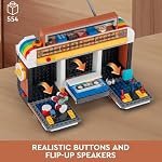 Vziimo Retro Radio Classic Series Building Blocks Set, Collectible Vintage Music Player Display Mini Model Kit, Creative Gift Toys for Adults Teens 14+ (554 Pieces)