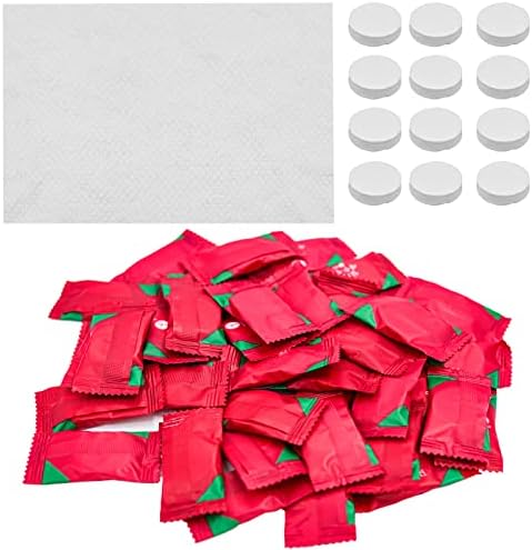 100 Pieces Soft Compressed Towels, Portable Thicken Coin Tissue Mini Soft Towel for Travel/Beauty/Outdoor Sports
