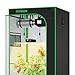 VIVOSUN Grow Tent Kit, 2.7 × 2.7ft Complete Grow System, WiFi-Controlled Grow System with Full Spectrum LED Grow Light, Automatic Ventilation, GrowHub Outlet A22 with Temperature and Humidity Sensor