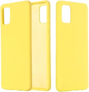 LICHONGGUI Teléfono Protector Caja Protectora de Cobertura sólida de Silicona Líquido Color Dropproof Completa (Color : Amarillo)