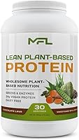 Vista 9 de MFL - Proteína vegana a base de plantas, sin gluten, sin lácteos, sin OMG, sin lactosa, apta para dieta cetogénica, 2.12 libras (grano de vainilla)