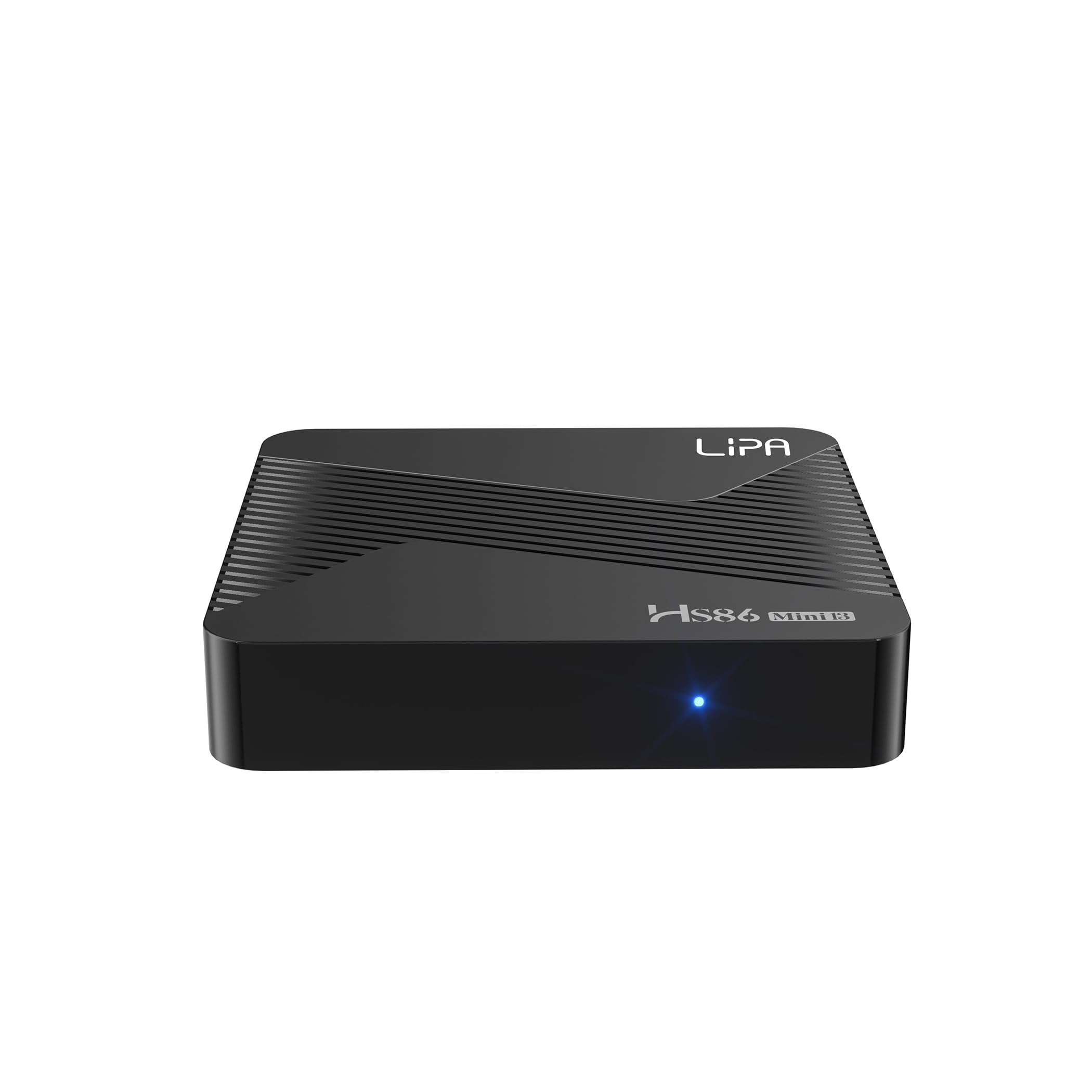 Lipa HS86 Mini 13 Android TV Box 4 – 32 GB Android 14 – odtwarzacz multimedialny do TV – Media Streamer – TV Box Android – Voice Remote – 4K – aplikacje za pośrednictwem Playstore i Internetu – WiFi i
