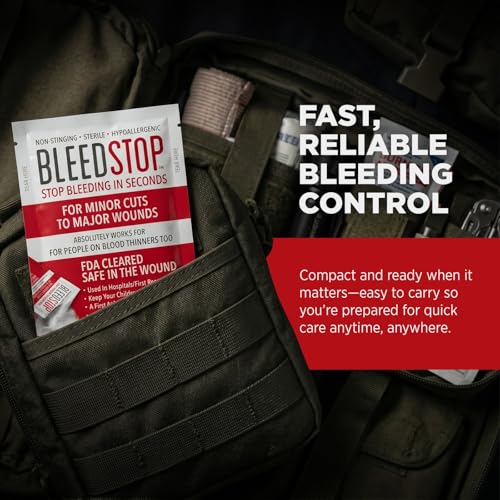 BleedStop First Aid Clotting Powder