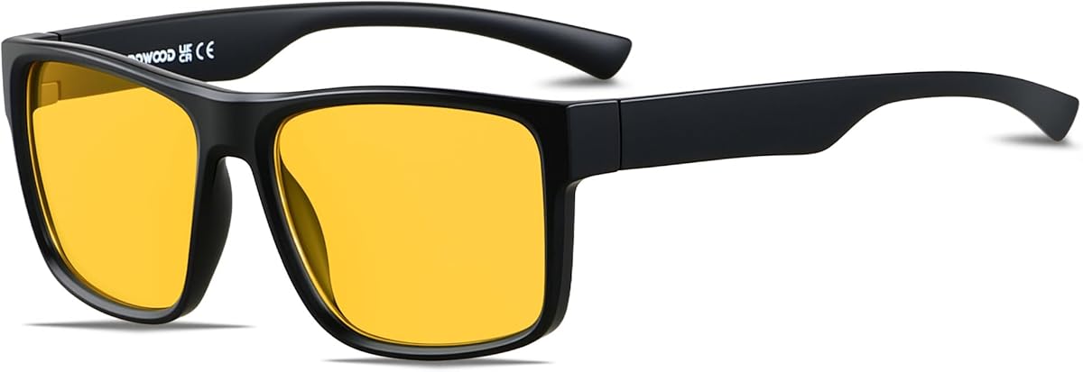 ANDWOOD Blue Light Blocking Glasses Men Women Computer TV Gaming AR Coatings Lens Improve Sleep Naturally Producing Melatonin