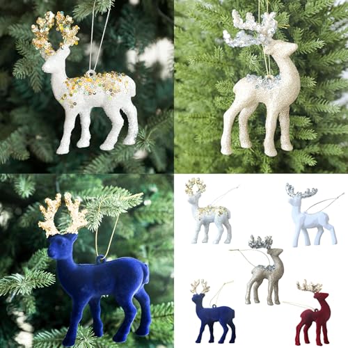 Boules de Noël colorées avec cordon de serrage pour fixation rapide