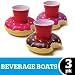 BigMouth Inc. Inflatable Pool Party Drink Floats - Donuts 3 Pack!